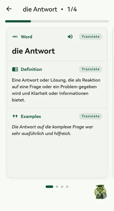 Interactive Dictionary